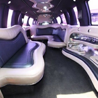 Limousines: Just For U Limo Bus 9