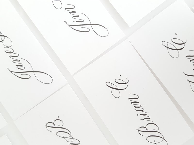 Wedding Place cards