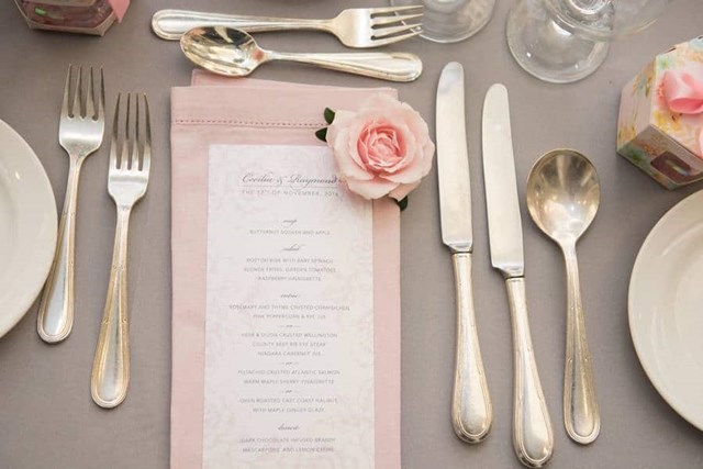 Cecilia and Raymond's Pretty Pink and Gray Wedding at The Hilton Hotel