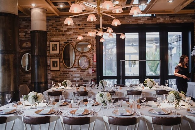 Christin and Tyler's Intimate '20s Themed Wedding at Cluny Bistro