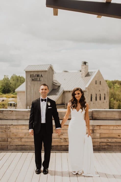 Sarah and Ryan's Romantic Elora Mill Wedding