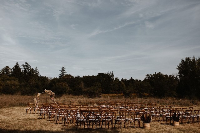 Mike and Kaitlin's Boho-Chic Summer Nuptials