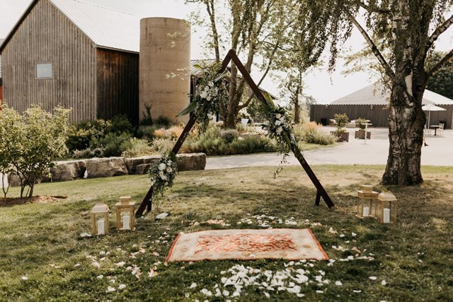 Jamie and Clark's Romantically Rustic Wedding at Earth to Table: The Farm