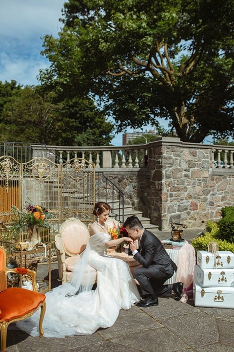 Cathy and Jerry's Lush Timeless Affair at Graydon Hall Manor