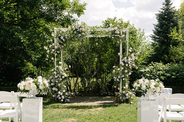 Jennifer and Kelvin's Elegant Tented Wedding at Graydon Hall