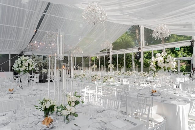 Jessica and Stefano's Opulent Tented Affair at Casa Loma