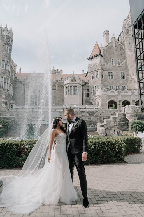 Jessica and Stefano's Opulent Tented Affair at Casa Loma