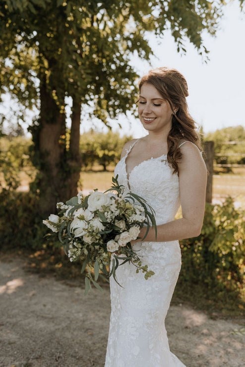 Karolina and Paul's Charming Rustic Affair at Brantview Apple Orchard