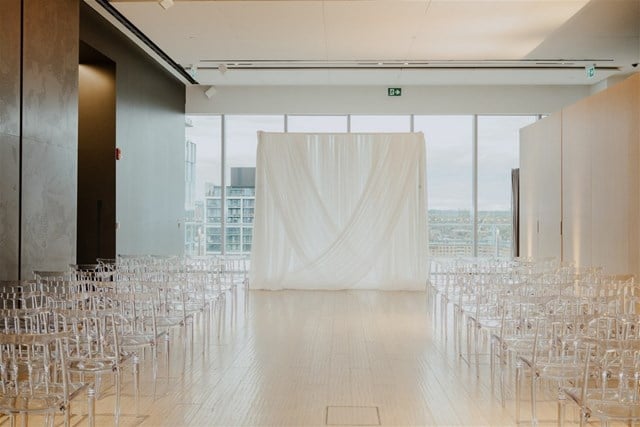 Mo and Daniela's Romantic Winter Wedding at The Globe and Mail