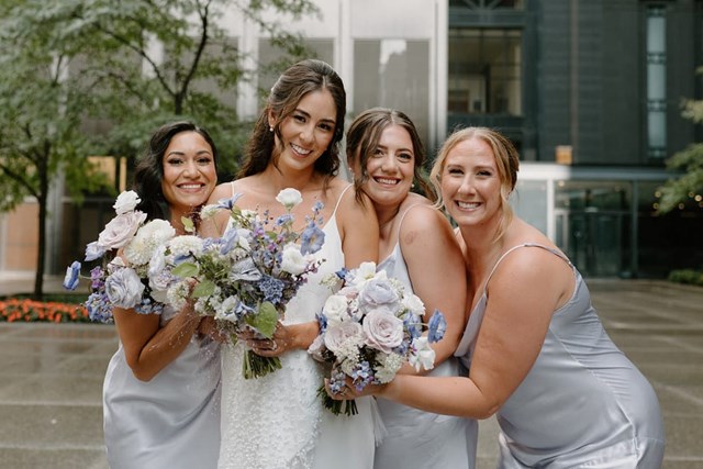 Emily and Derek's Enchanting Elegance Meets Urban Chic Wedding at Steam Whistle Brewery