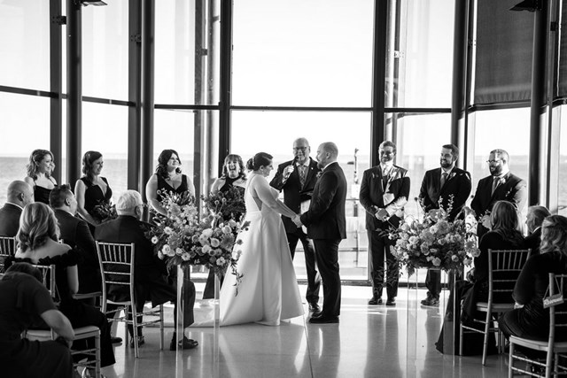 Tiffany and Ian's Classic Wedding at Spencer's at the Waterfront