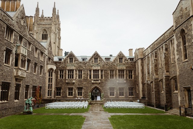 Stefania and Jacob's Classic Wedding at Hart House