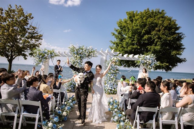 Xuanxuan and Leo's Luxurious Classic Wedding at Edgewater Manor