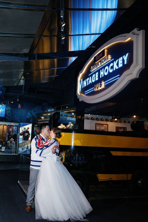 BK and Colleen's Dream Team Wedding at The Hockey Hall of Fame