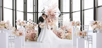 Sophie and Yang's Musically Magical Wedding at Spencer's at the Waterfront