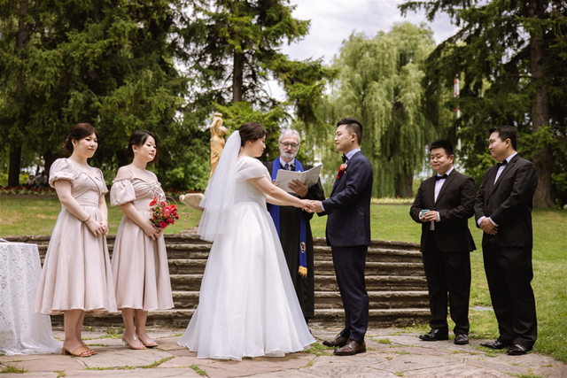 Jenny and David's Enchanting Celestial Wedding at York Mills Gallery