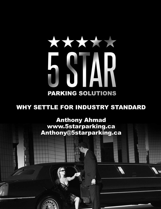 Valet Services: 5 Star Parking Solutions 5