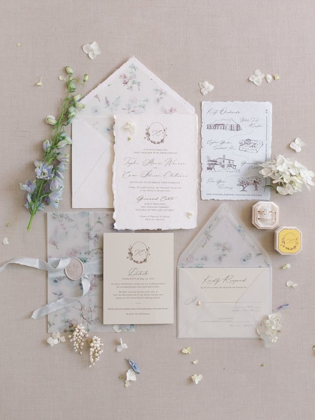 Invitations & Stationery: Blanche Heirloom Co. 5