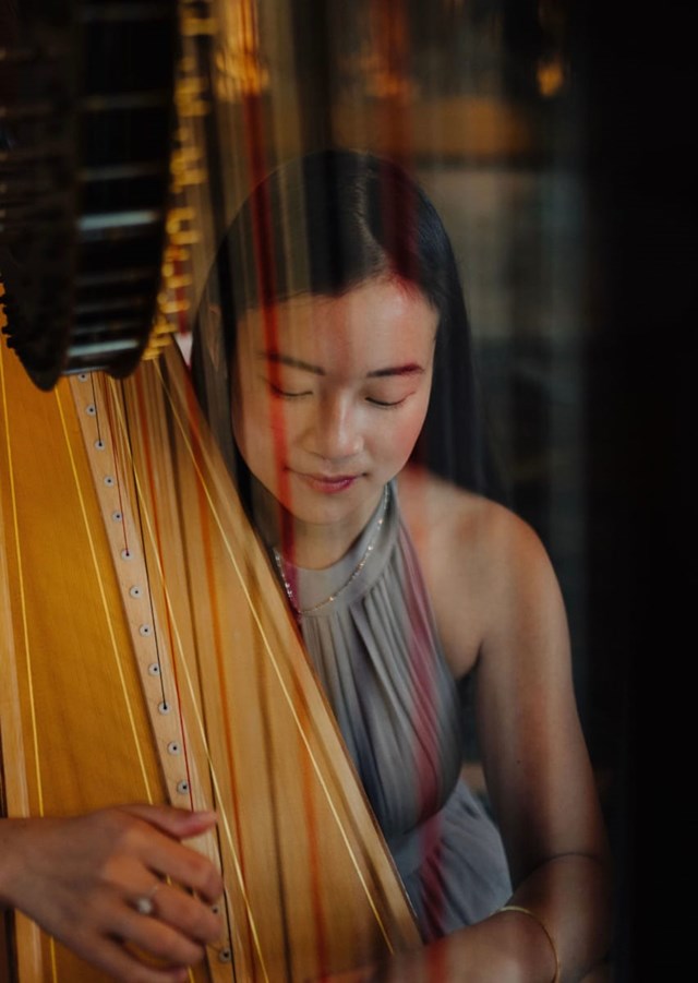 Live Music & Bands: Denise Fung, Harpist 1