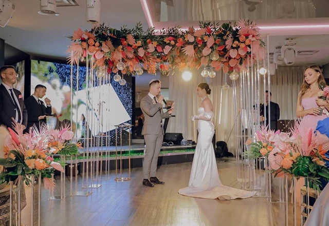 On-site wedding ceremony