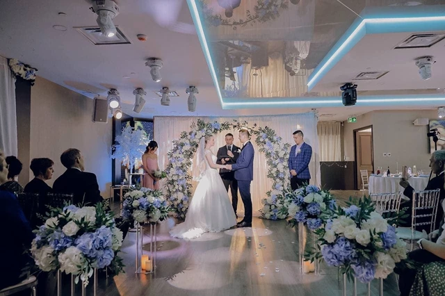 On-site wedding ceremony