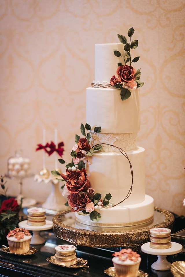 Wedding Cakes: Flour and Flower Cake Design 3