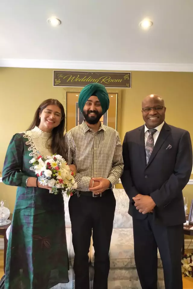 Officiants: Garry Francis Officiating Service 3