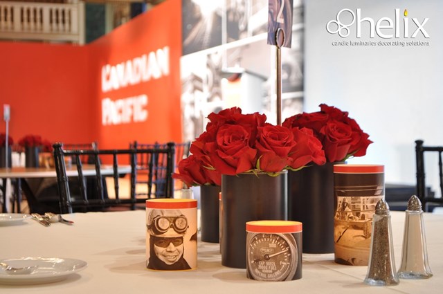 Event Décor: Helix Candles 5