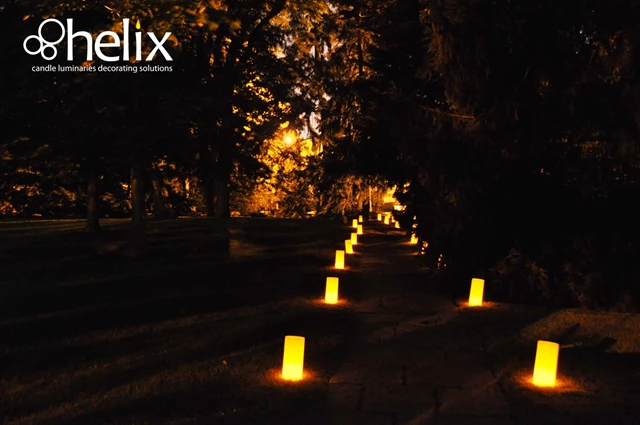 Event Décor: Helix Candles 3