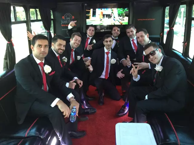 Limousines: Just For U Limo Bus 3