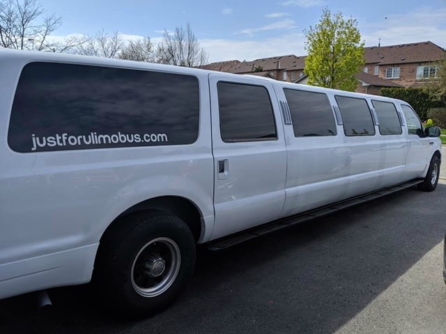 Limousines: Just For U Limo Bus 3