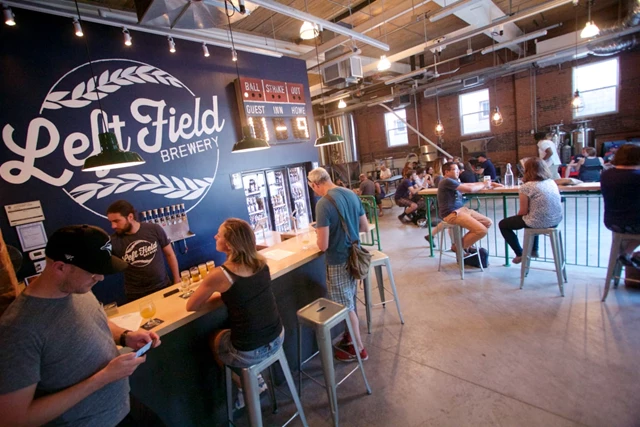 Breweries: Left Field Brewery 5