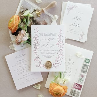 Invitations & Stationery: Paper Palette 1