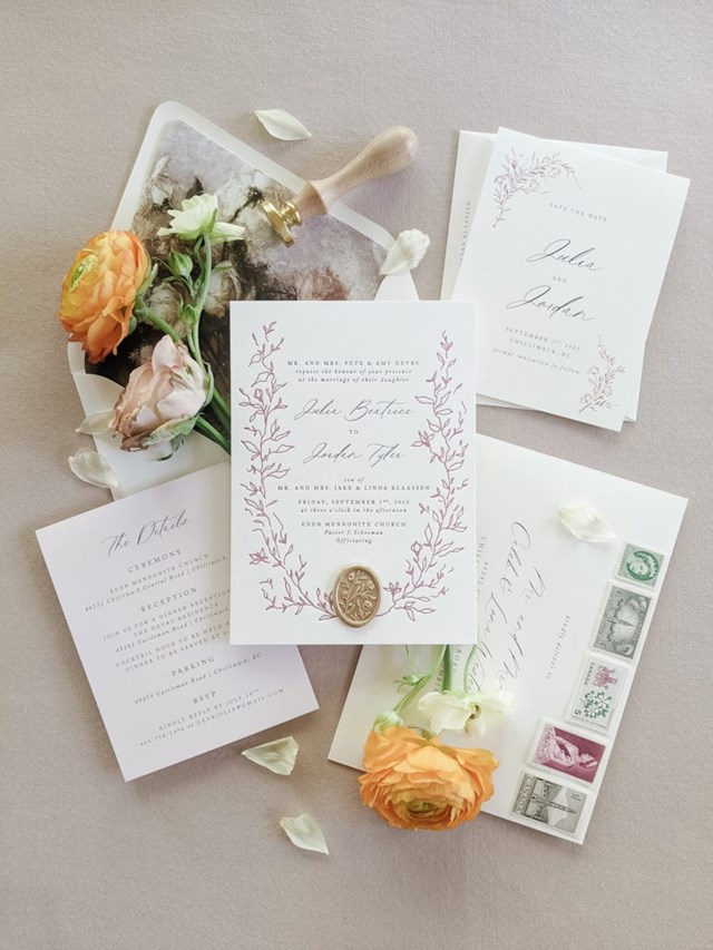 Invitations & Stationery: Paper Palette 1