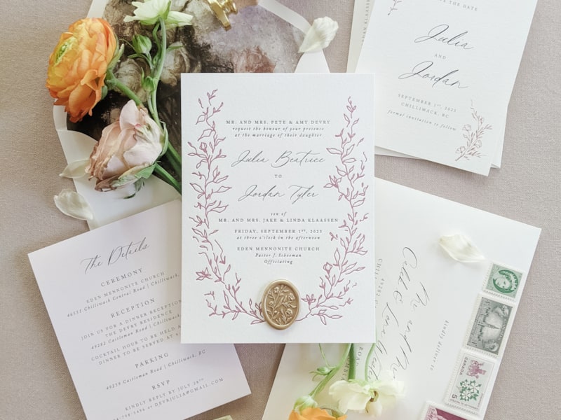 Invitations & Stationery: Paper Palette