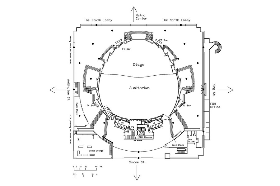 Roy Thomson Hall, Toronto, Concert Spaces