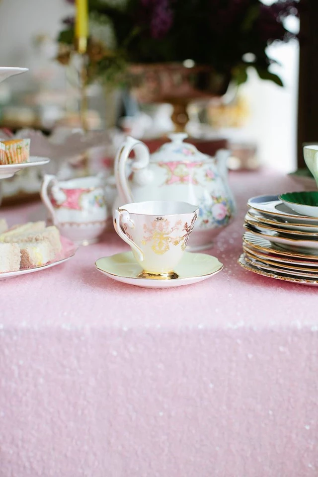 Tableware Rentals: Sweet Bee Tea Party 3