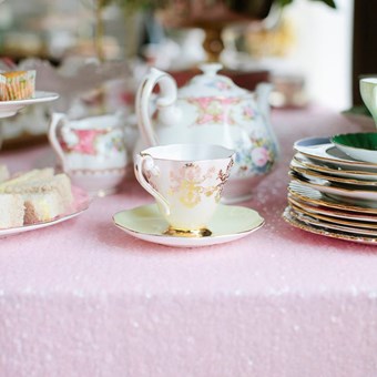 Tableware Rentals: Sweet Bee Tea Party 3