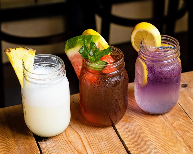 Assortment of Drinks