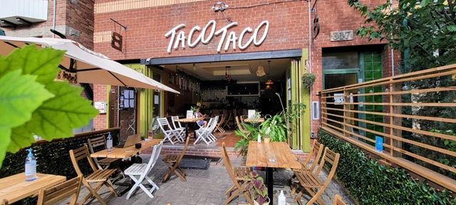 Our patio is perfect for outdoor events