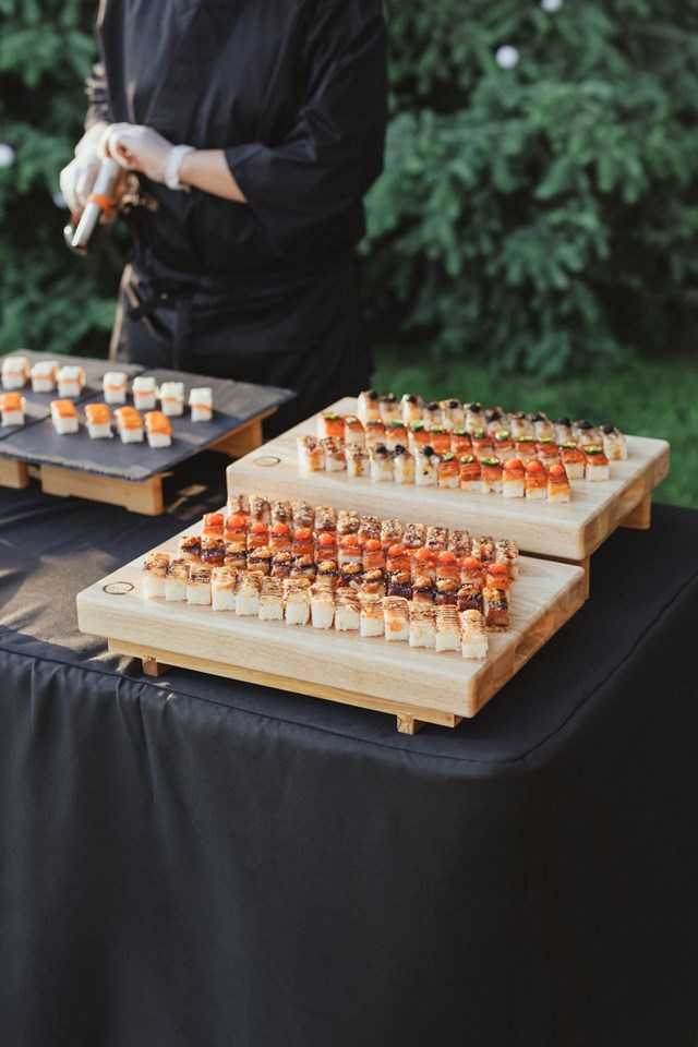 Corporate Caterers: Torch Pressed Sushi 4