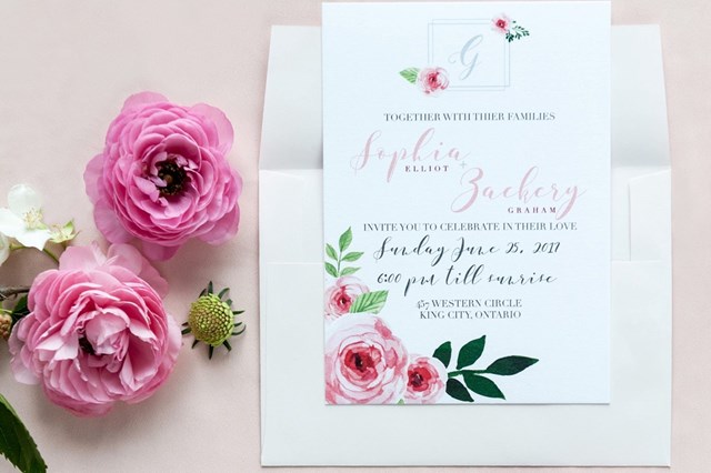 Invitations & Stationery: Vibrance Designs 1